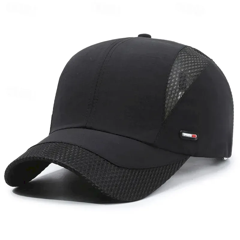 akenmq1721273579171.webp Men's Baseball Cap Sun Hat Trucker Hat Black Navy Blue Chinlon Patchwork Fashion Casual Street Daily Color Block Adjustable Sunscreen Breathable 2025 - Image 1