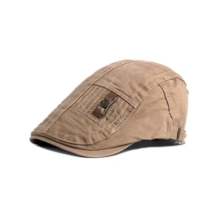 Men's Flat Cap Ascot Hat Newsboy Hat Black Dark Navy Cotton Fashion Streetwear Stylish 1920s Fashion Outdoor Daily Going out Plain Warm 2025