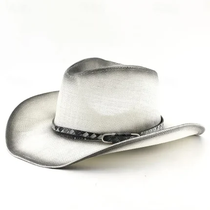 Men's Sun Hat Cowboy Hat Cream Pink Straw Rope Vintage Style Fashion 18th Century Daily Theme Party Solid / Plain Color Sunscreen Cosplay 2025